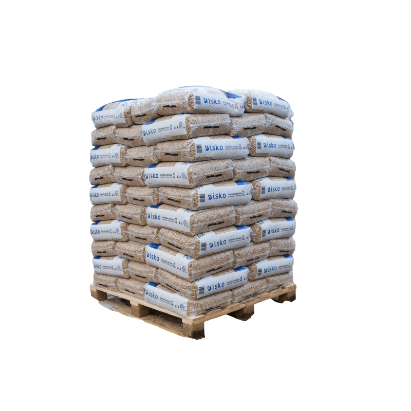 Granulés de bois ISKO - Palette de 70 sacs 1050kg - Granulés de bois & pellets - Piskorski
