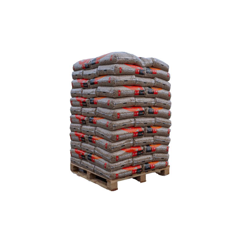 Granulés de bois Crépito (palette de 72 sacs - 1080kg) - Granulés de bois & pellets - Piskorski