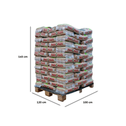 Granulés de bois PAULS Pellets - 104 sacs de 10kg