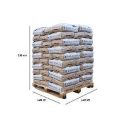 Granulés de bois ISKO - Palette de 70 sacs 1050kg