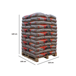 Granulés de bois Crépito (palette de 72 sacs - 1080kg)